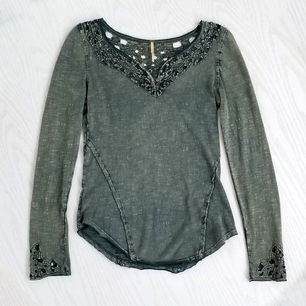 Free People | Cutout Detail Top